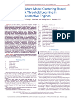Gaussian Mixture Model Clustering-Based Knock Threshold Learning in Automotive Engines