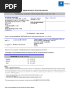 Provisional Certificate H402HHL0713483