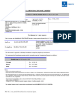 Provisional Certificate H402HHL0713483