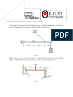 Mechanics Course (Statics - Sheet 5) - 4