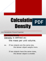 5.6 Calculating Density