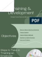 SHRM - Training & Development