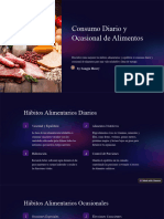 Consumo Diario y Ocasional de Alimentos