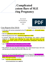 A Complicated Multysistem of Flare in SLE During Pregnancy