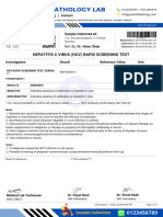 (Merge) Hepatitis C Virus HCV Test Report Format Example Sample Temp 20240101 141