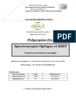 C - M1 - Polycopie Spectroscopie Optique Et RMN