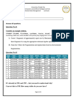 Consider An Example Relation 1. Create 3 Fragments of Approximately Equal Size by Horizontal Fragmentation. Describe The