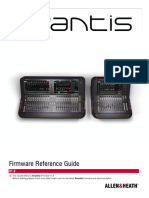 Avantis Firmware Reference Guide V1.30