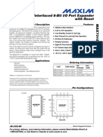 MAX7310 8bit I2C Port Expander