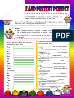 Past Simple vs. Present Perfect.