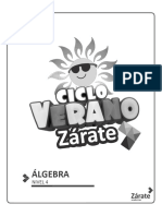 Algebra Zarate Nivel 4 Muestra