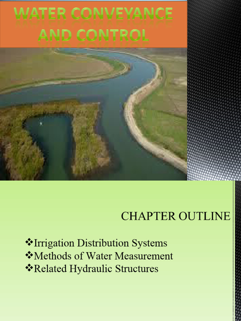 Irrigation Canal Design and Analysis | PDF