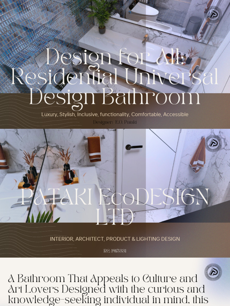 BATHROOM. Residential Universal Design Bathroom | Download Free PDF