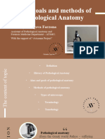 Aims, Goals and Methods of Pathological Anatomy