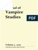 Patriarchal Blood Rituals and The Vampire Archetype