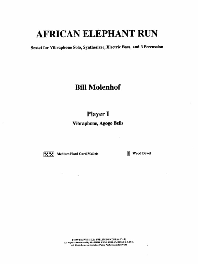 African Elephant Run (Player 1) - Molenhof, Bill | PDF