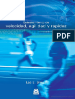 LIBRO Entrenamiento de Velocidad, Agilidad y Rapidez Lee E Brown