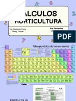 Calculos Horticultura