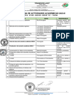 Actividades 2023 II