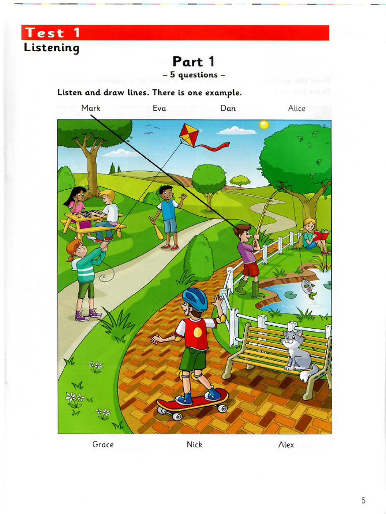 Starters Test 1 L | PDF