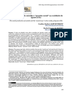 Produção Social Do Suicídio e "Questão Social" Na Realidade de Iguatu (CE)