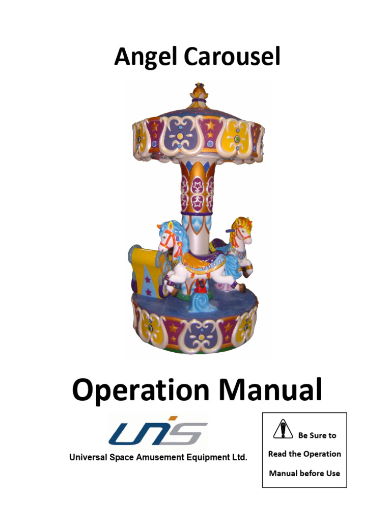 Angel Carousel Operation Manual | PDF | Electrical Connector | Ac Power ...