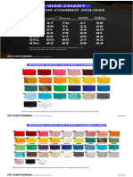 Size Chart Dan Warna Baju