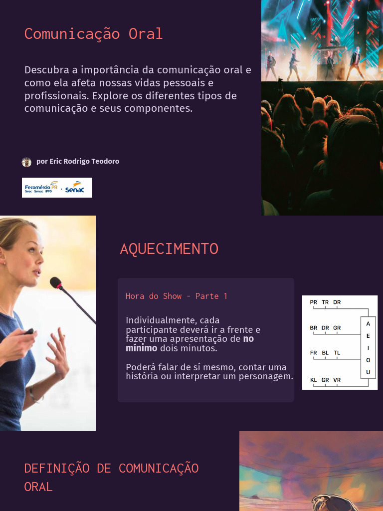 Importância da Comunicação Oral | PDF