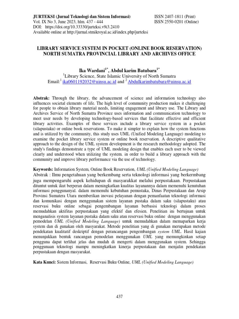Online Book Reservation System in Libraries | PDF | Libraries ...