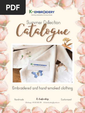 K-Embroidery summer collection