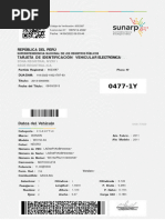 Registro de Vehículos por Tipo y Marca | PDF | Sedán (Automóvil