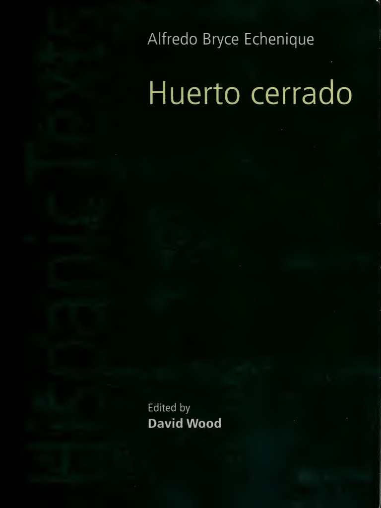 Bryce Echenique Huerto Cerrado PDF