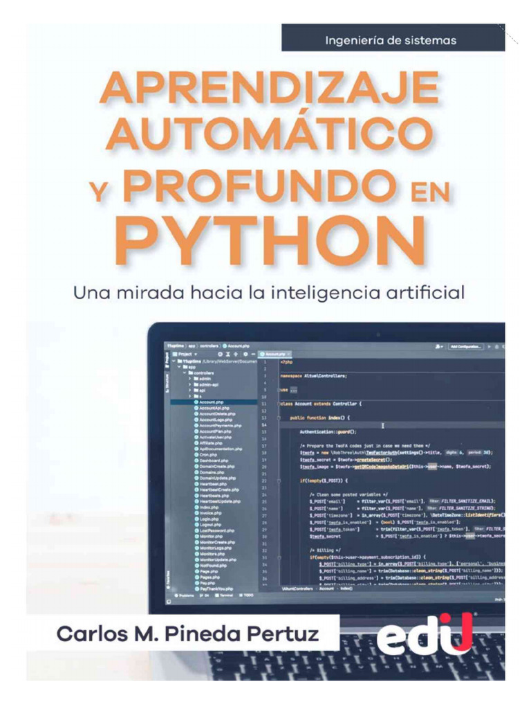 Aprendizaje Automatico y Profundo en Python | PDF