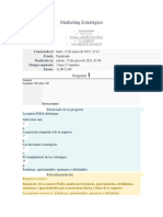 Evaluación Unidad 2 Marketing Estratégico