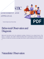 Diagnostic Assessment and Appraisal