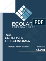 PROPOSTA COMERCIAL - SAVIO 6,48 KWP