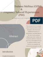 Case Analysis Presentation For GDM and PIH