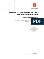 KONGSBERG - Motion Sensor - PA-6810E - Installation Manual