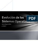 Evolución de los Sistemas Operativos