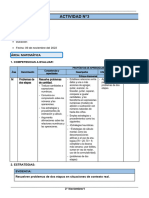 2° Grado - Actividad Del 09 de Noviembre