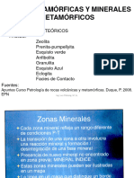 34 Petro - Geo Rocas Metamórficas - Facies Metamórficas 2019-2020
