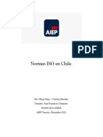 Normas ISO en Chile