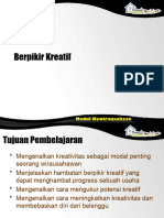 Berpikir Kreatif