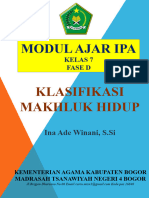 Modul Klasifikasi Makhluk Hidup