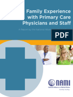 NAMI The Family Experience With Primary Care Physicians