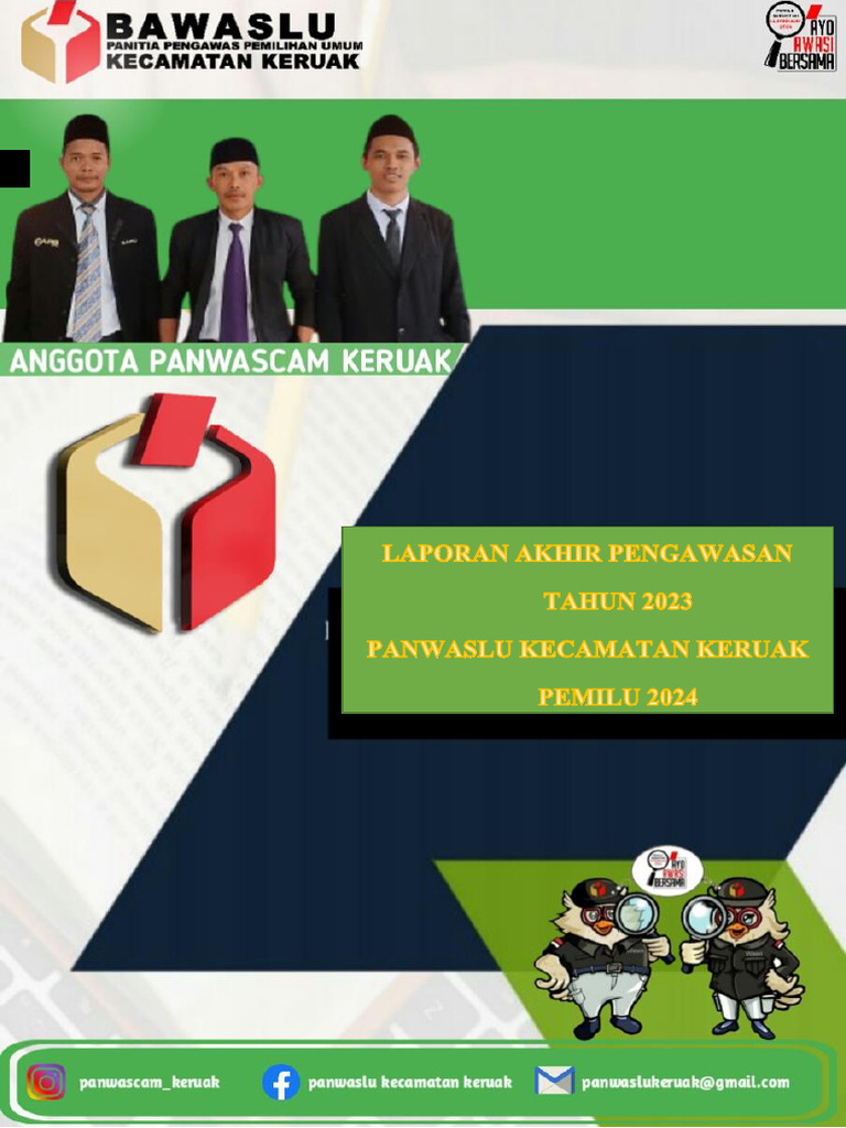 Laporan Akhir Panwascam 2023 | PDF