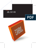 JBL GO VM Manual