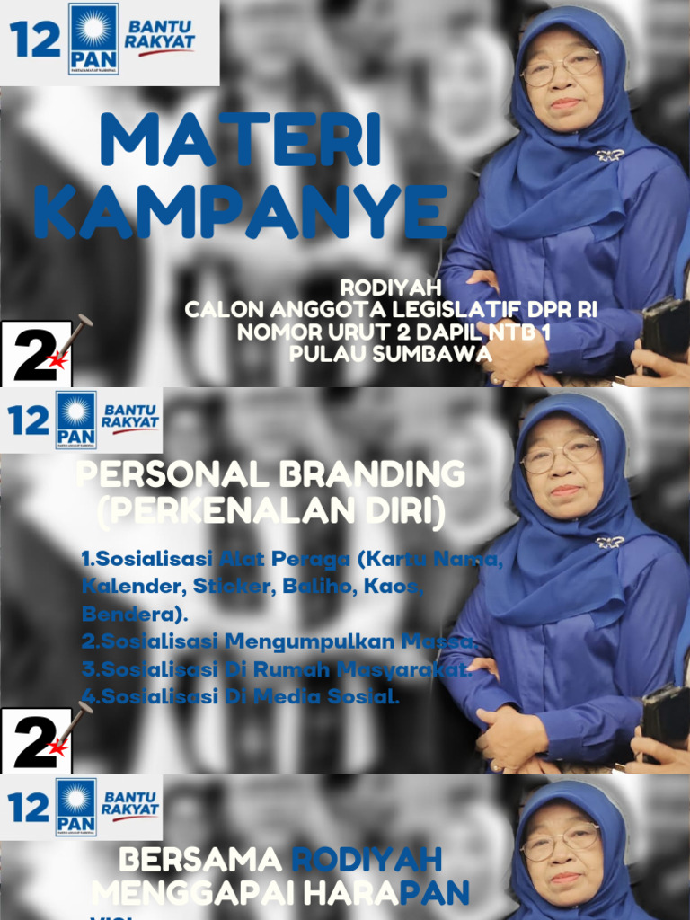 Materi Kampanye Rodiyah | PDF | Ilmu Sosial