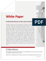 White Paper - Fundamental Measures of Data Center Sustainability