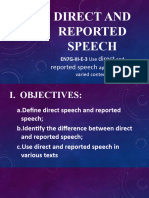 Ruiz-Direct and Reported Speech